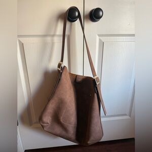 Universal Thread Suede bucket Bag